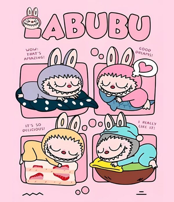 Labubu dormilon